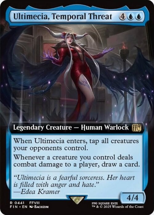 Ultimecia, Temporal Threat Card Front