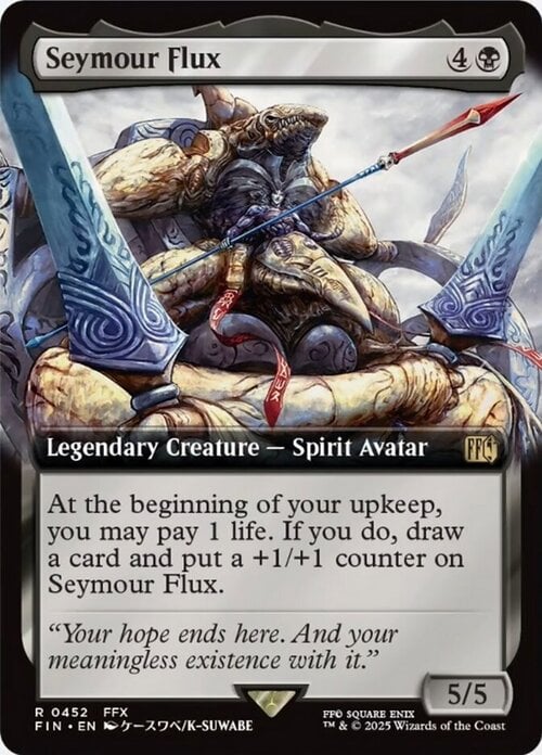 Seymour Flux Card Front