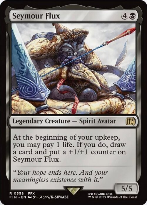 Seymour Flux Card Front