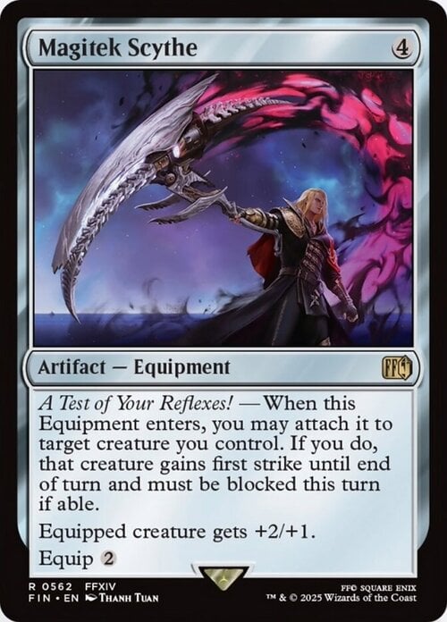 Magitek Scythe Card Front