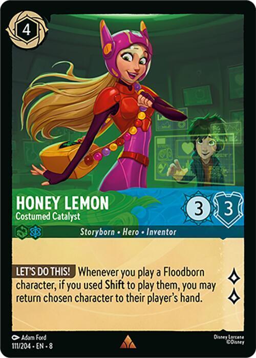 Honey Lemon - Costumed Catalyst Card Front