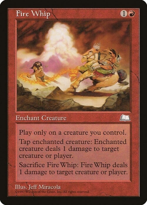 Fire Whip Card Front