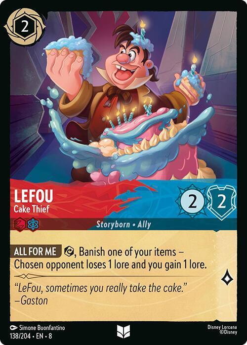 LeFou - Cake Thief Card Front