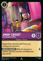 Jiminy Cricket - Conscientious and Wise 062