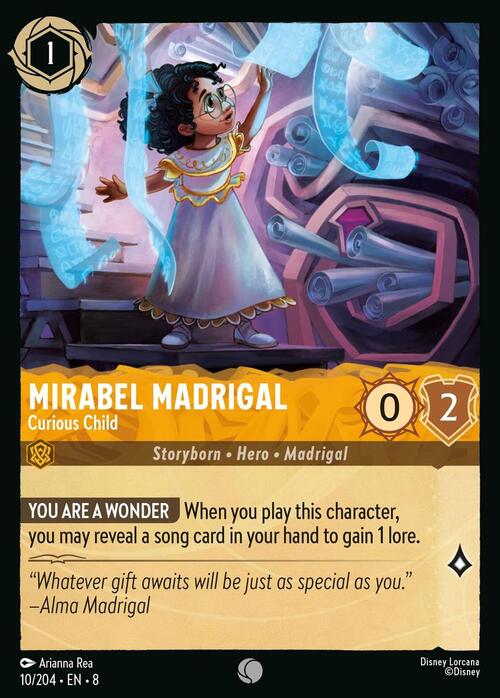 Mirabel Madrigal - Curious Child Card Front