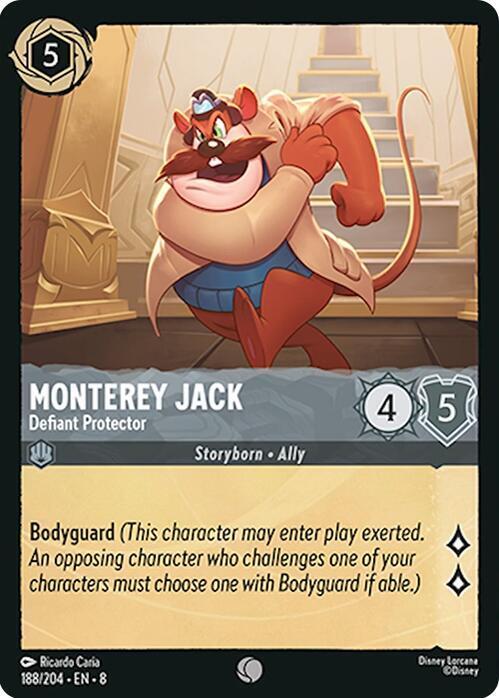 Monterey Jack - Defiant Protector Card Front
