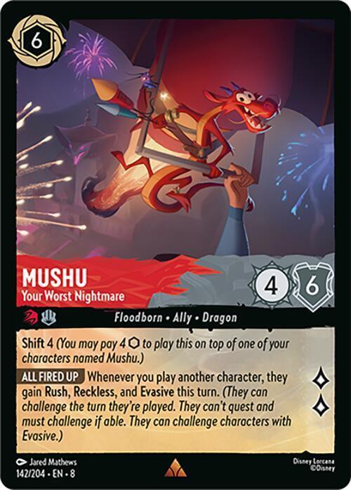 Mushu - Your Worst Nightmare Card Front