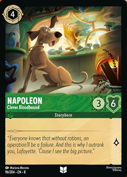 Napoleon - Clever Bloodhound Card Front