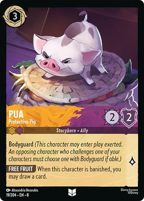 Pua - Protective Pig Card Front