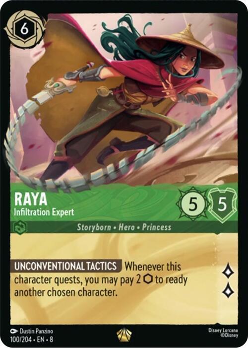 Raya - Infiltration Expert Card Front
