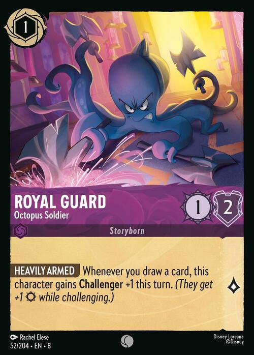 Royal Guard - Octopus Soldier Card Front