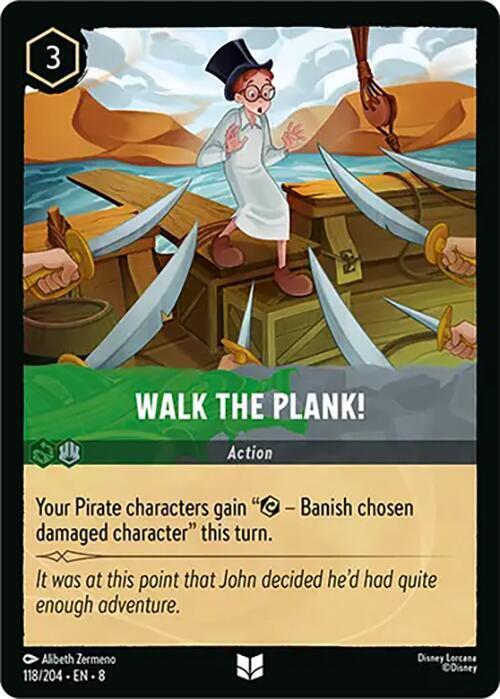 Walk the Plank Card Front