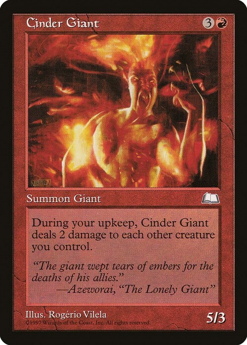 Cinder Giant Card Front