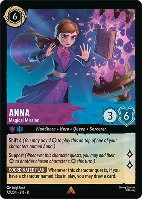 Anna - Magical Mission Card Front