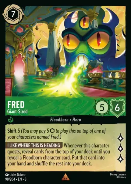 Fred - Giant-Sized Card Front