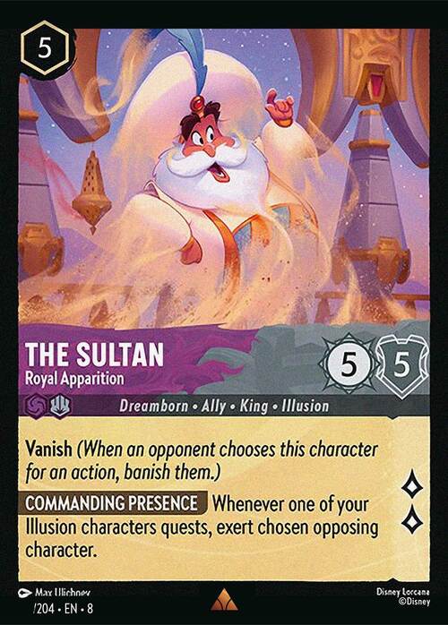 The Sultan - Royal Apparition Card Front