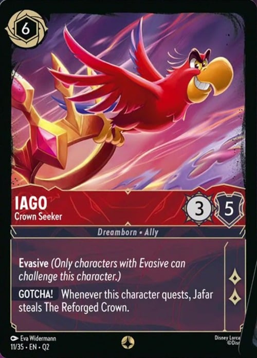 Iago - Crown Seeker Card Front
