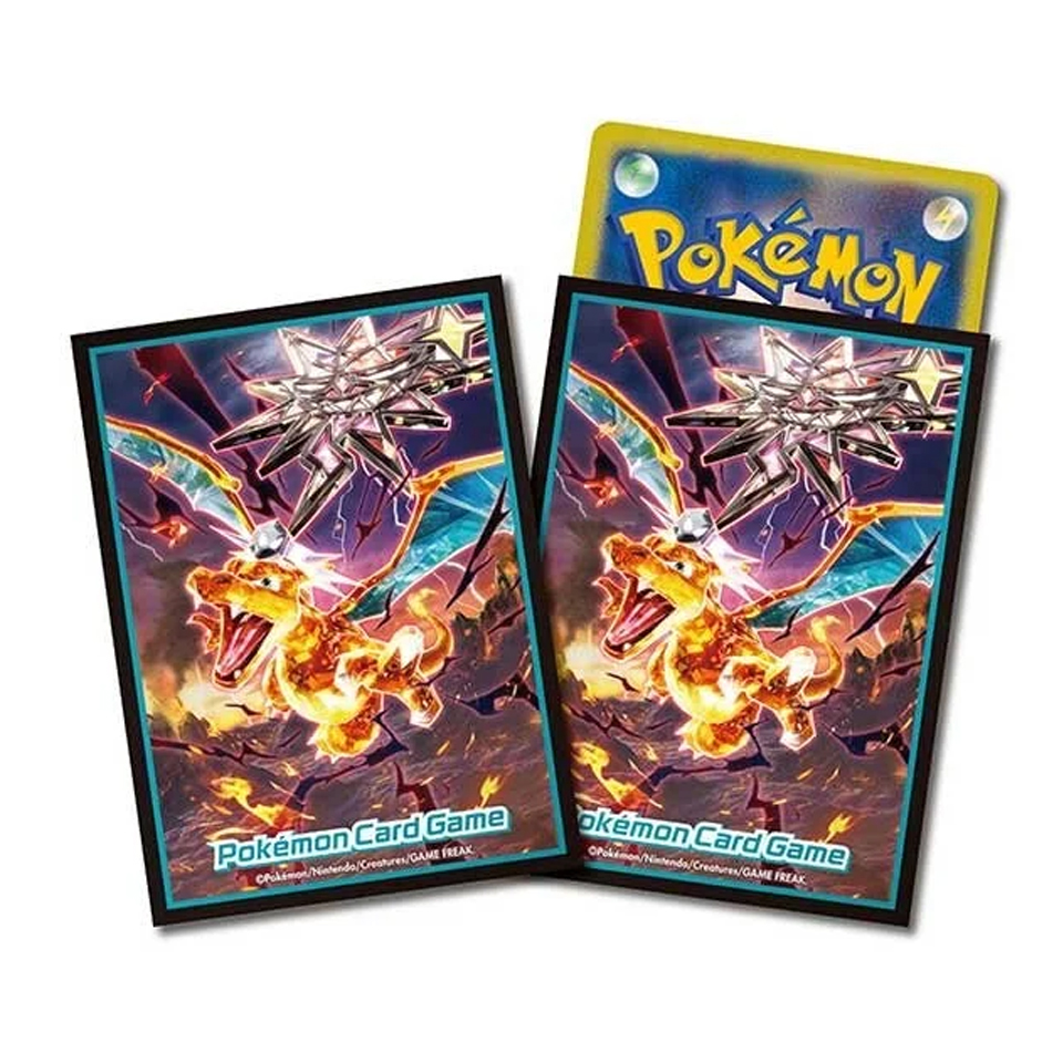 Ruler of the Black Flame: Darkness Type Terastal Charizard Sleeves