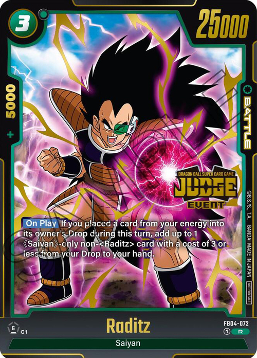 Raditz Frente