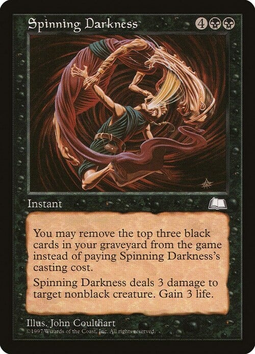 Spinning Darkness Card Front
