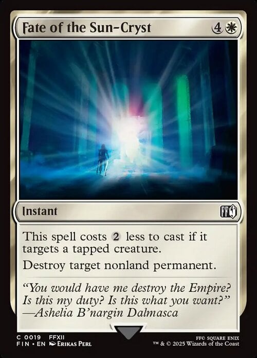 Fate of the Sun-Cryst Card Front