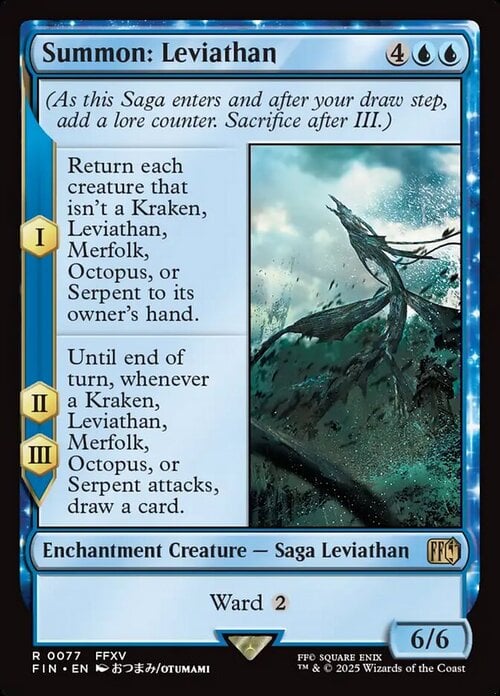 Summon: Leviathan Card Front
