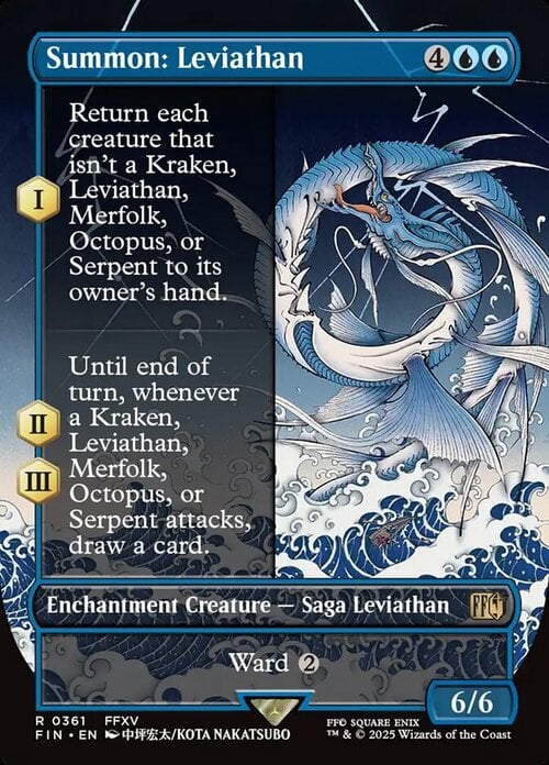 Summon: Leviathan Card Front