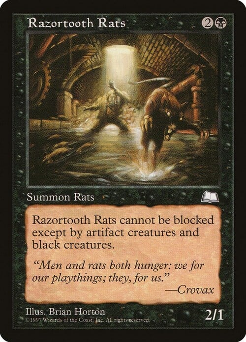 Razortooth Rats Card Front