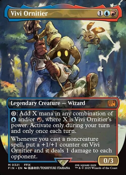 Vivi Ornitier Card Front
