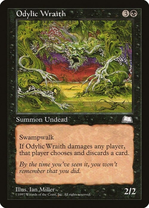 Odylic Wraith Card Front