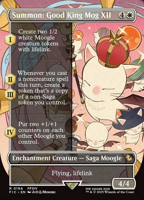 Summon: Good King Mog XII Card Front