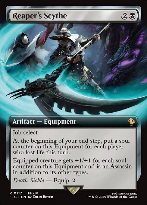 Reaper's Scythe Card Front
