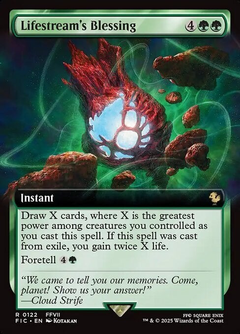 Lifestream's Blessing Card Front