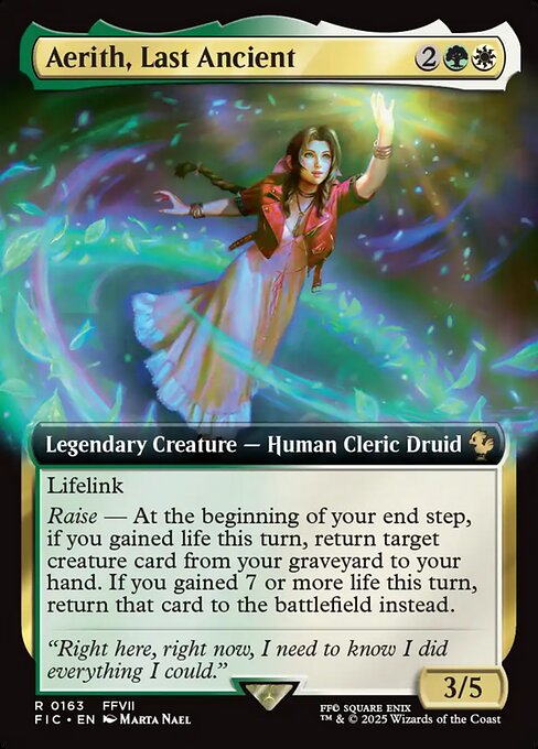 Aerith, Last Ancient Commander: FINAL FANTASY Collectors | Magic |  CardTrader