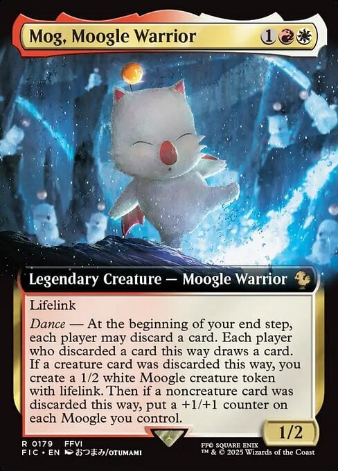 Mog, Moogle Warrior Card Front