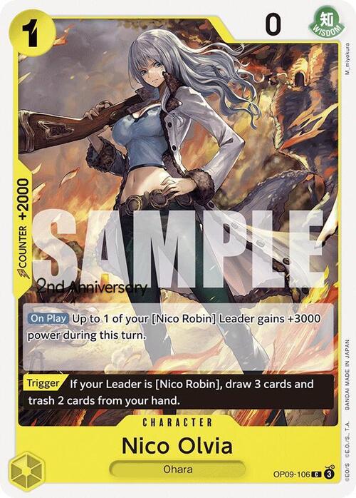 Nico Olvia Card Front