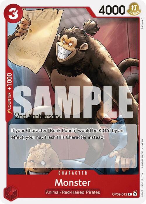 Monster Card Front