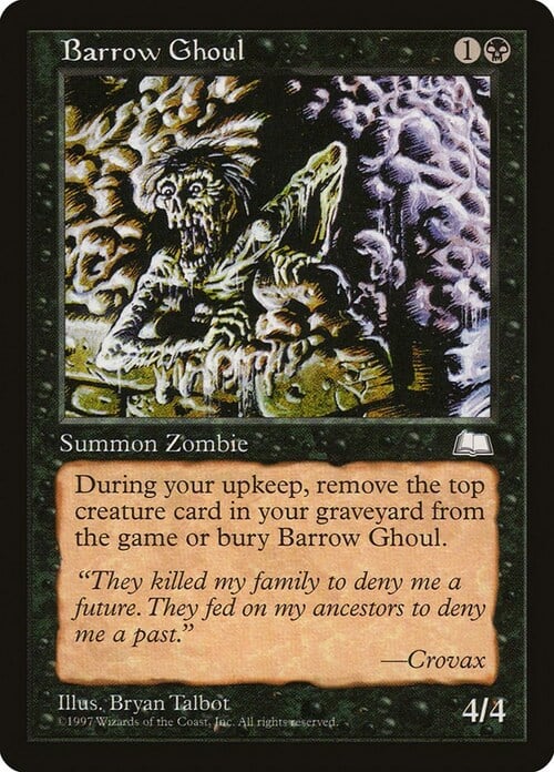 Ghoul dei Sepolcri Card Front