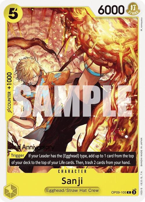 Sanji Card Front