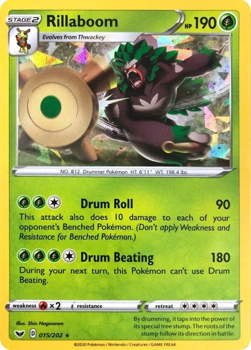 Rillaboom Card Front