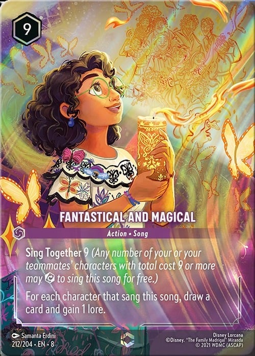 Fantastical and Magical Card Front