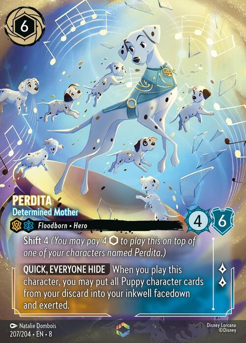 Perdita - Determined Mother Card Front
