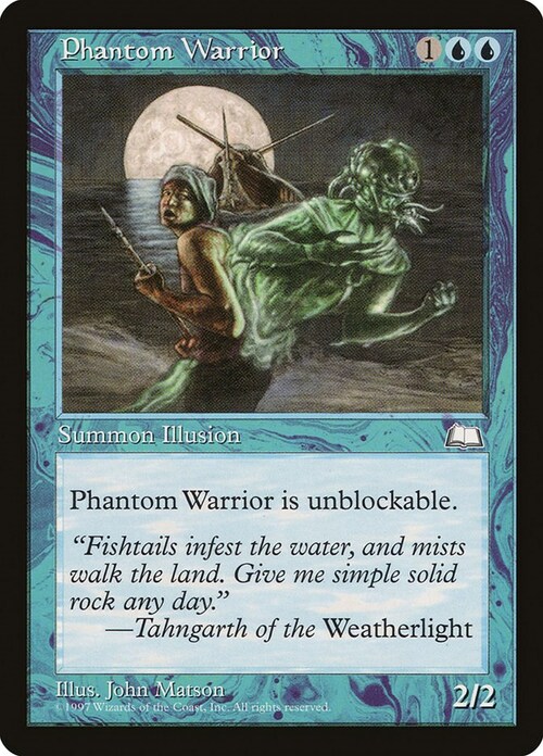 Phantom Warrior Card Front