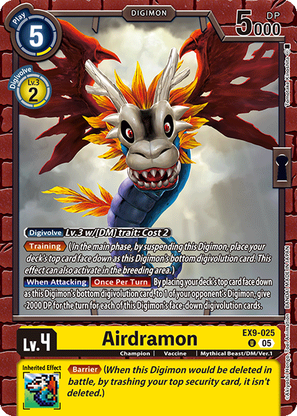 Airdramon Card Front