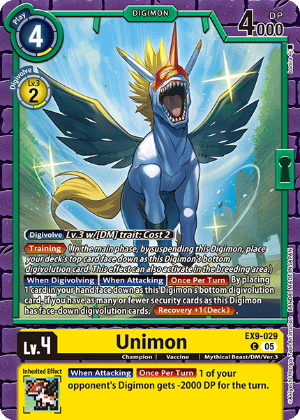 Unimon Card Front