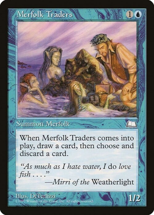 Merfolk Traders Card Front