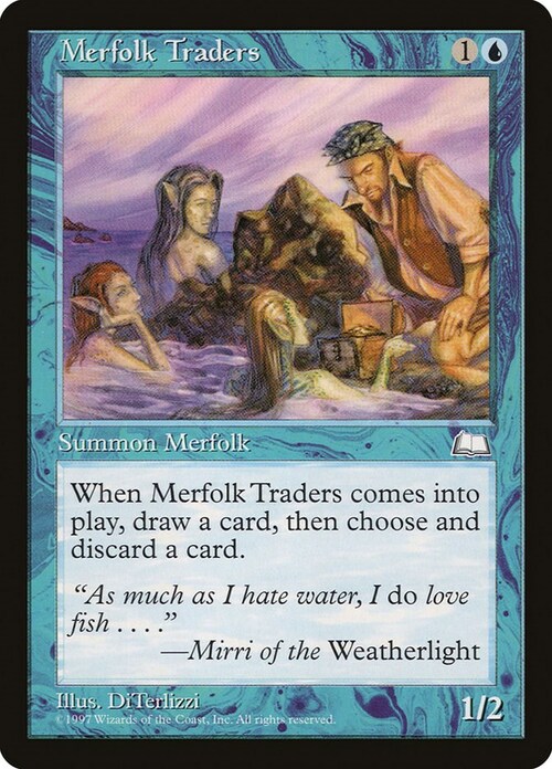 Merfolk Traders Card Front