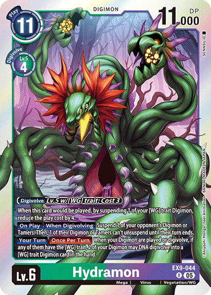 Hydramon Card Front