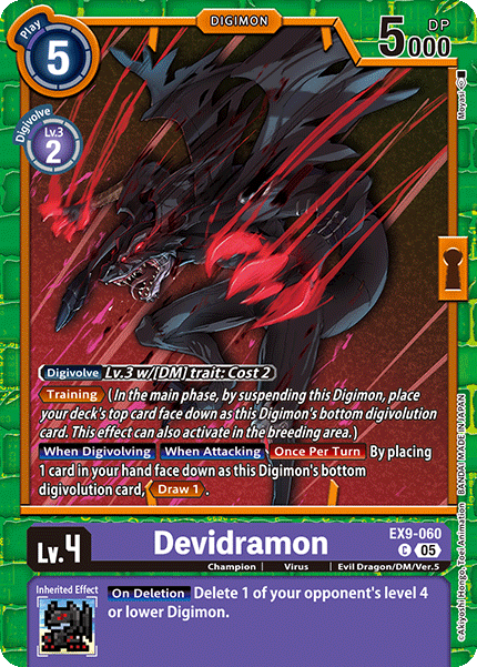 Devidramon Card Front