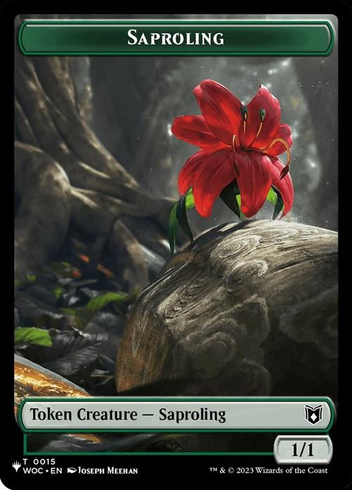 Saproling // Sliver Card Front